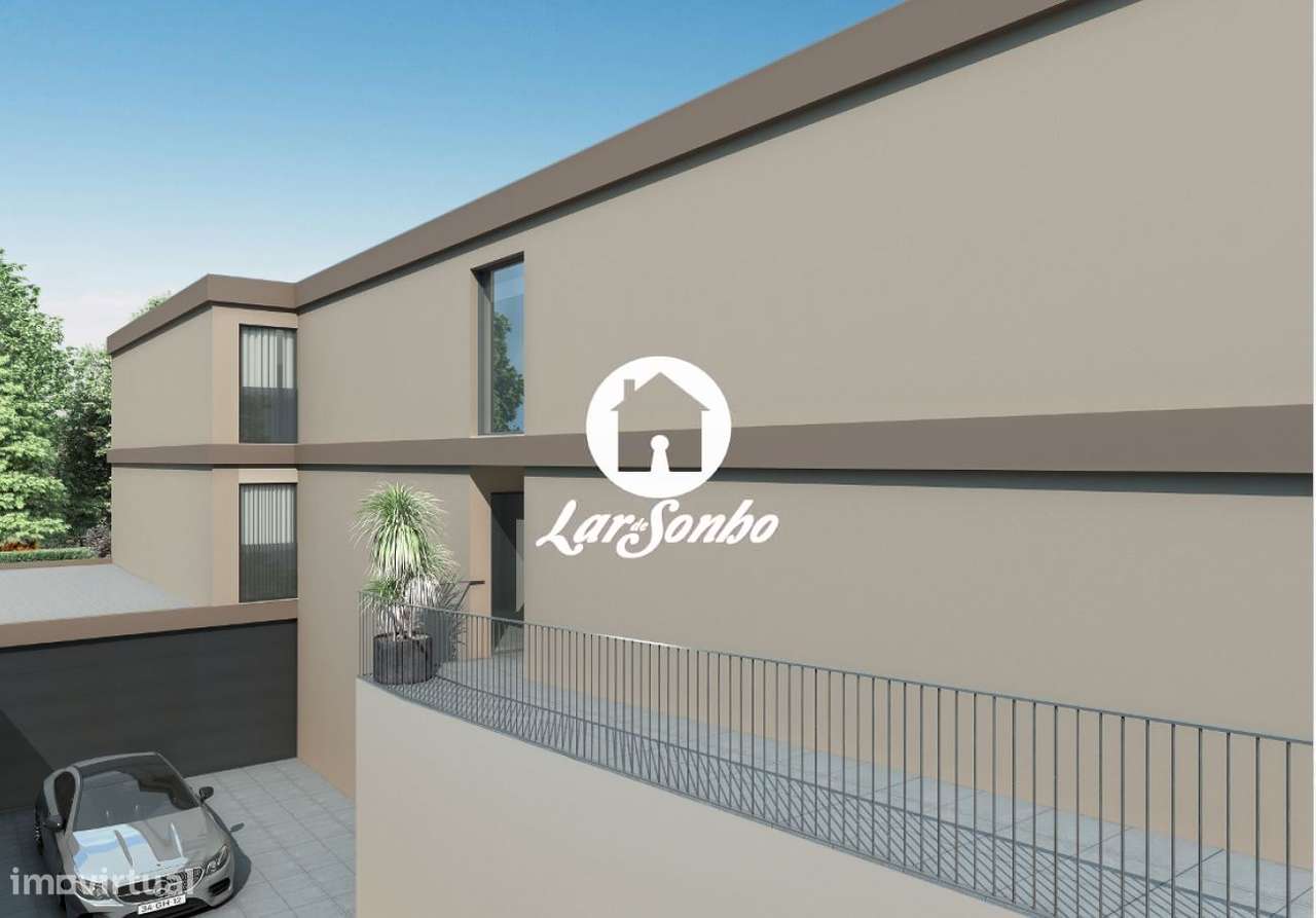 Apartamento T2 novo com jardim-7