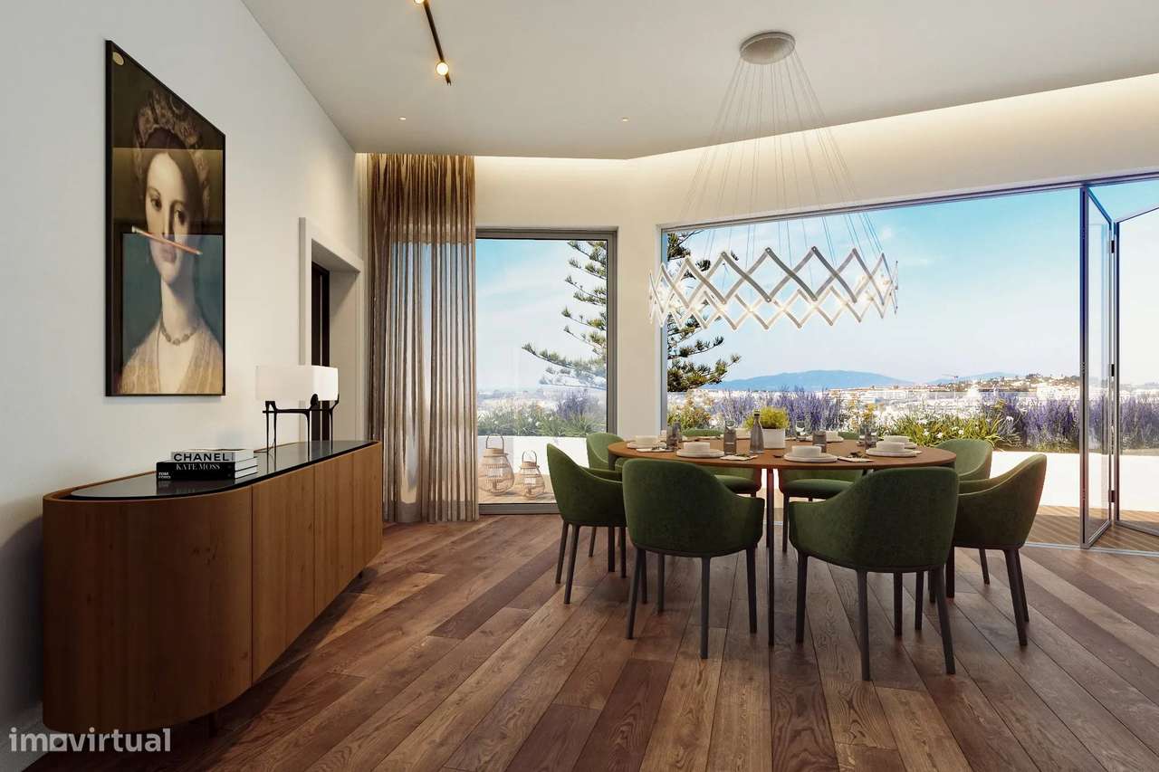 APARTAMENTO  MODERNO T2 COM PISCINA PRIVADA E ESTACIONAMENTO NO CENTRO - Grande imagem: 4/14