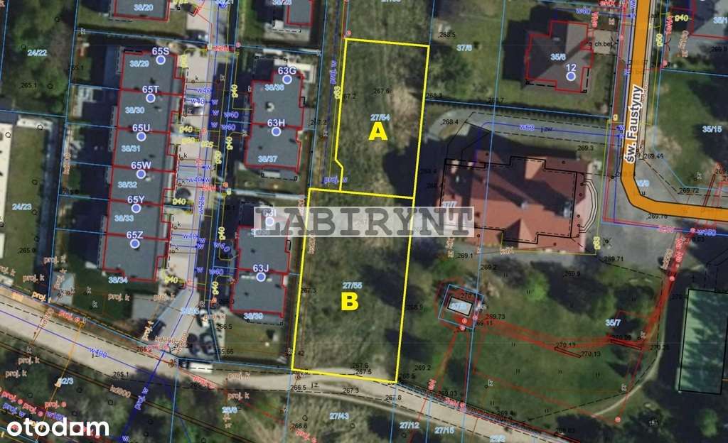 Parkitka, budowlana, 645m2, wymiary 19x34, media-1