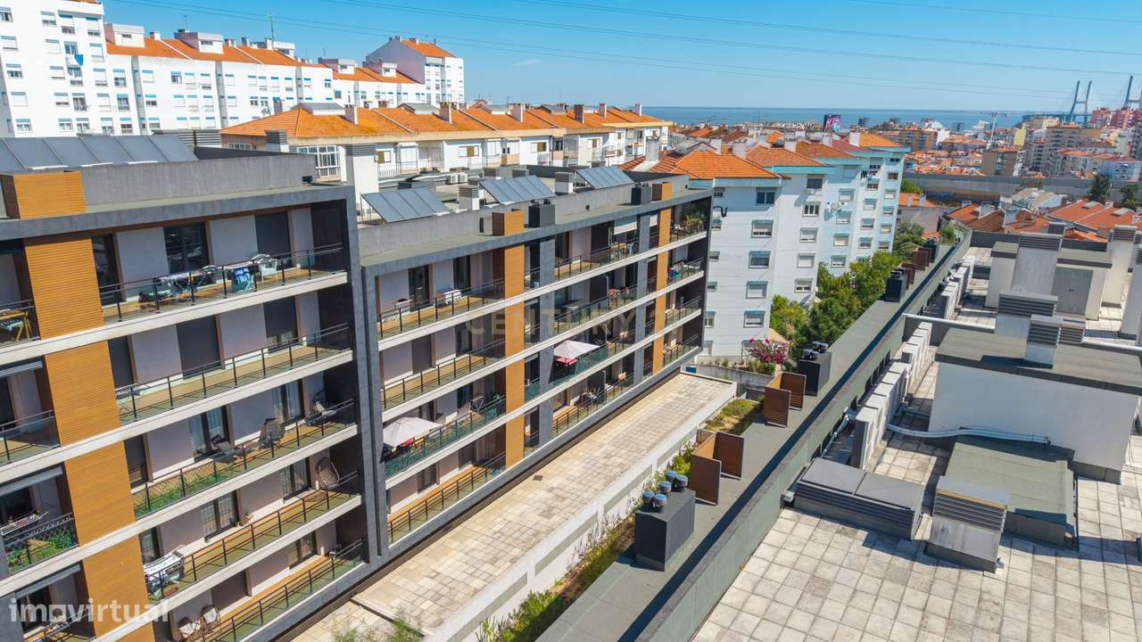 Apartamento T2 no Condomínio Privado Blue Gardens – Sacavém - Grande imagem: 4/23