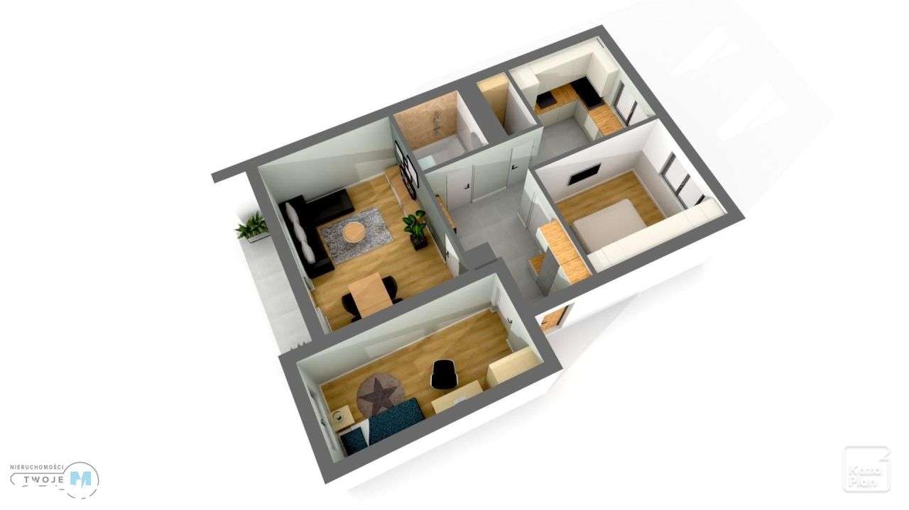 Mieszkanie na Dalekiej po Remoncie, 3 pok+kuchnia-17