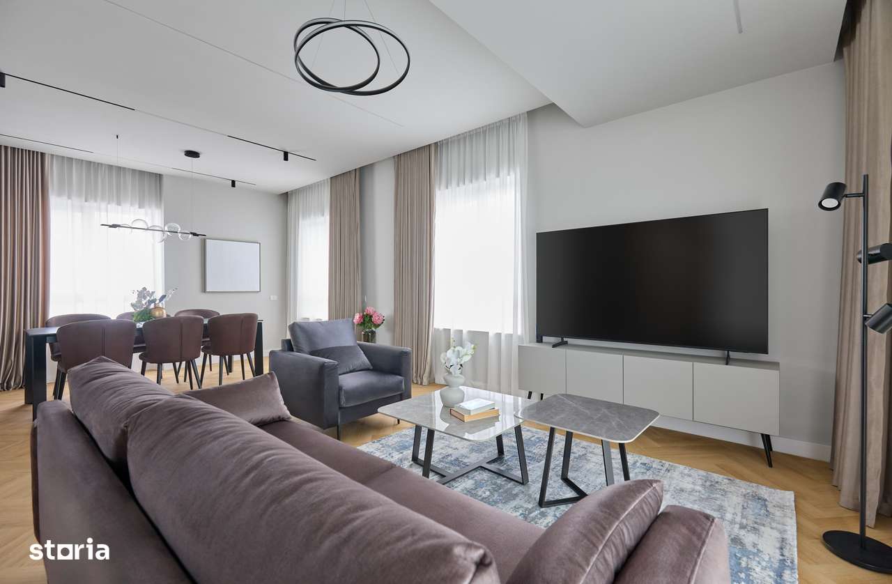 AFI Home North - Penthouse, mobilat&utilat, pet friendly, Et 10 - Imagine principală: 2/20