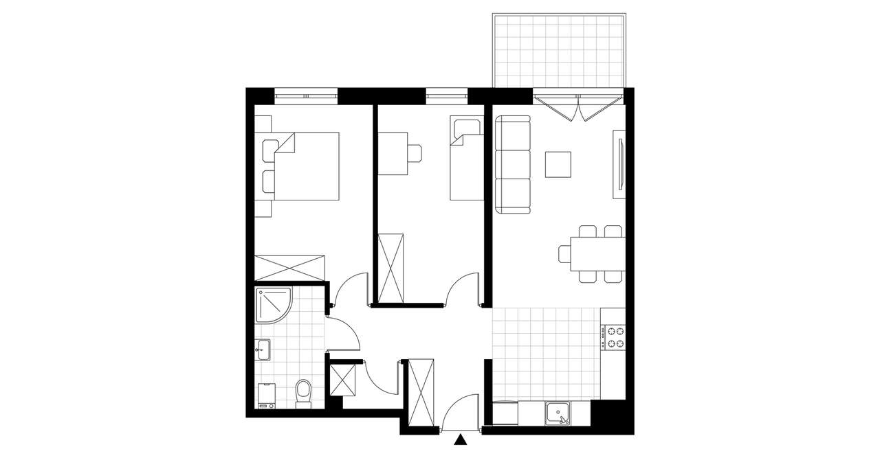 BrickHouse | mieszkanie 3-pok. | D22 - Pełny obrazek: 4/9