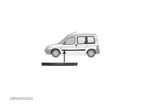 Bandou usa Citroen Berlingo (G_/MF) 1999-02.2008 Usa Fata stanga/dreapta Negru 8545H1 - 1