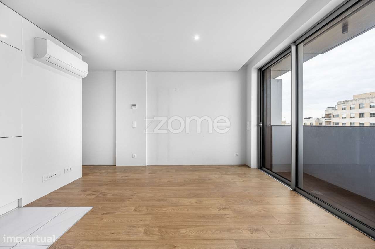 T0 Novo com varanda, Sra. da Hora, junto ao Porto! Edificio Evolution - Grande imagem: 4/23