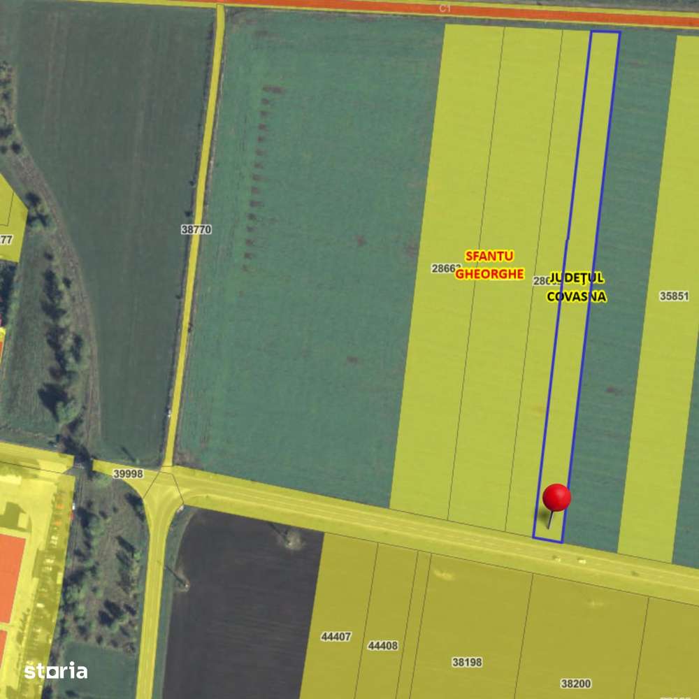 Teren intravilan de vânzare în Sf. Gheorghe, spre Câmpul Frumos! - Imagine principală: 2/4