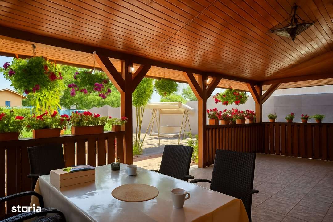 Casa solida, complet renovata, cu terasa generoasa – Bolintin Vale - Imagine principală: 2/19