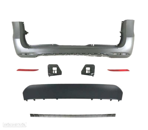 PARA-CHOQUE TRASEIRO PARA MERCEDES VITO W447 14-19 LOOK AMG - 2