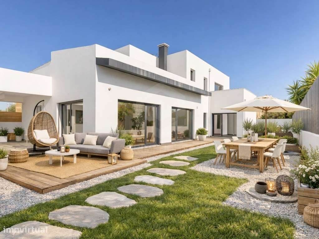 Moradia isolada T5 acabamentos Premium/ piscina e garagem-55