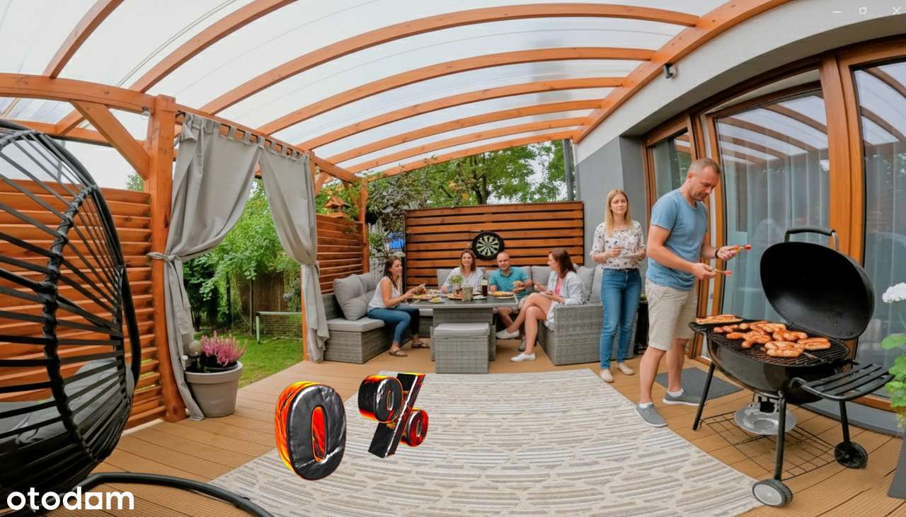 Szereg z garażem, ogród, taras, 3 pokojowe, 2 łazienki 0%-14