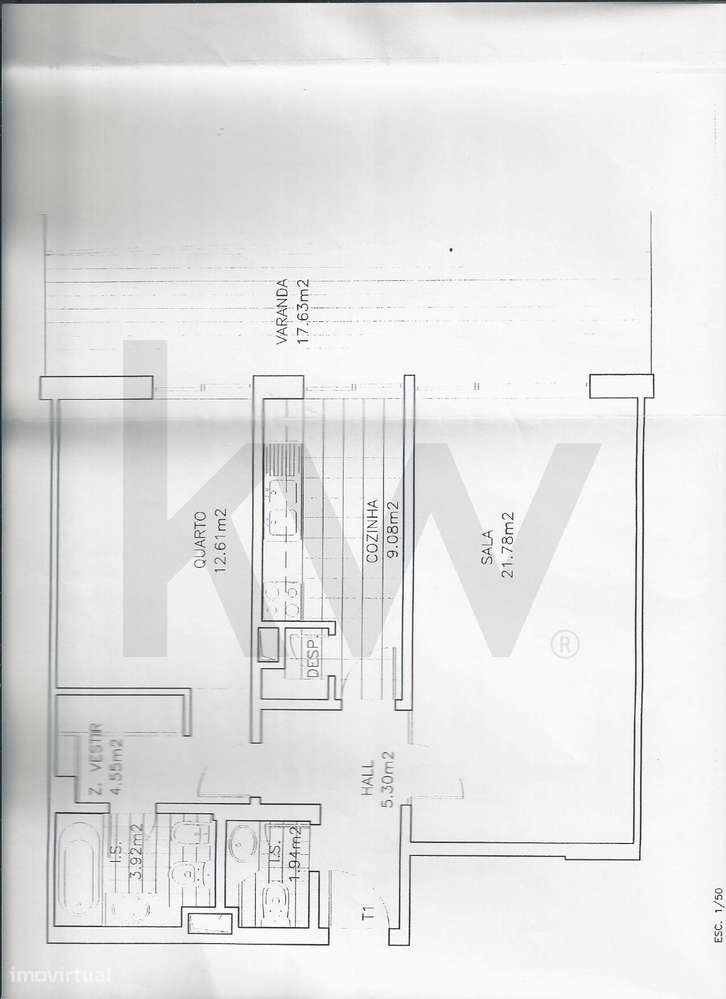 Praça de Espanha | T1 c/ estacionamento e varanda em Edf. de prestígio-29