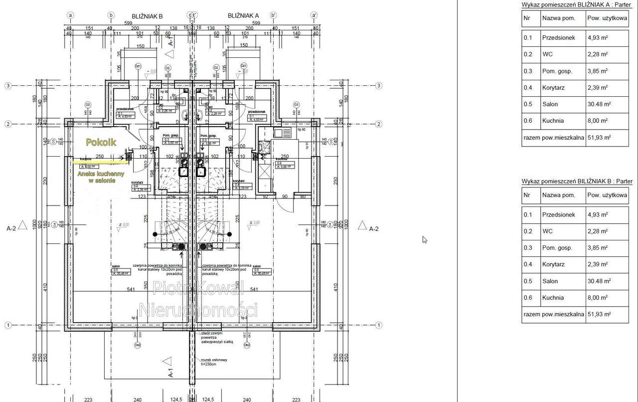 REZERWACJA - Bliźniak —100 m2— rolety — OGRZ.PODŁ.—strych  + VIDEO-18