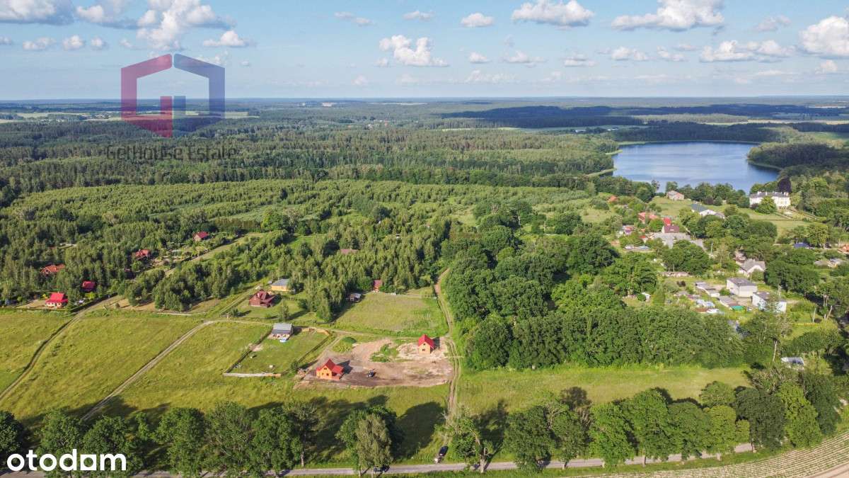 Piękne działki obok jeziora, asfalt, Mpzp, media - Pełny obrazek: 2/16