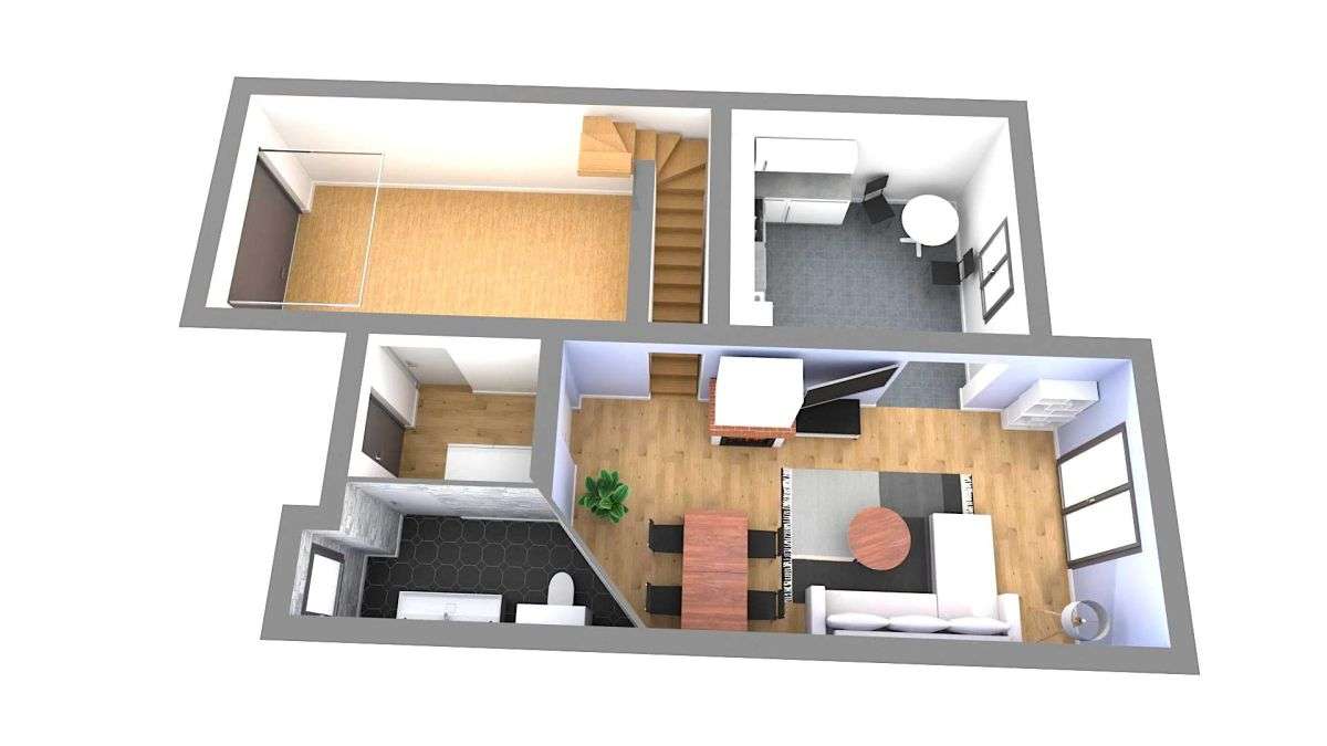 Bliźniak 118 m², 3 sypialnie, ogród-14