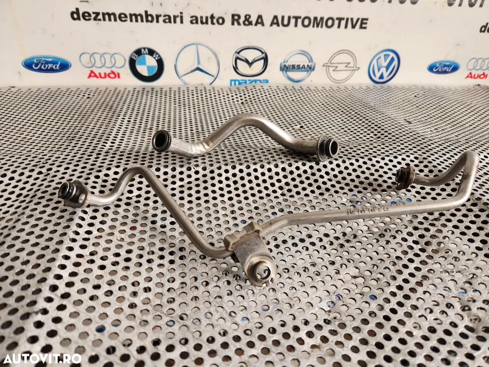 Conducte Ungere Turbo Turbina Vw Seat Skoda 1.0 TGI TFSI TSI Motor DKR DBY Cod 04C145735C 04C145140C Polo Arona T Roc Tiguan Golf Ibiza Karoq Kamiq Leon Audi Etc. - Dezmembrari Arad - 2