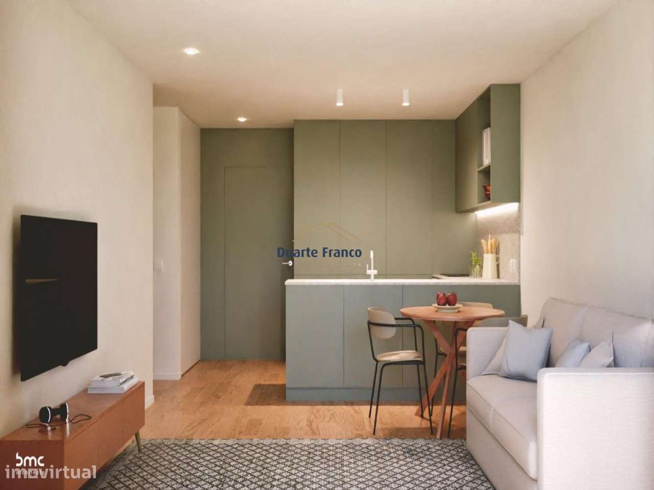 Apartamento T1 centro de Custoias - Grande imagem: 5/15