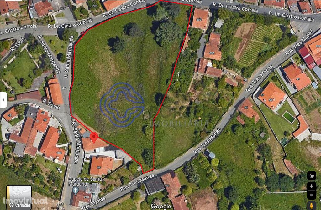 Terreno Urbano para construção em Grijó