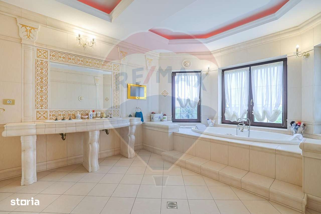 Vanzare/ Inchiriere Vilă de lux pe malul lacului Buftea-13