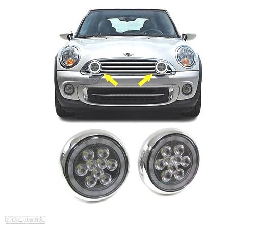 FAROIS NEVOEIRO LED ANGEL EYES PARA MINI - 1