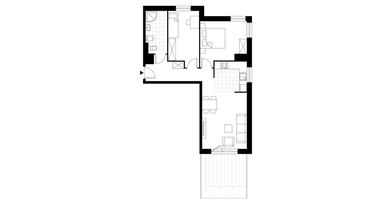 Osiedle Green Park | mieszkanie 3-pok. | 12_A4 - Pełny obrazek: 4/9