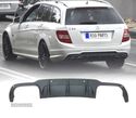 DIFUSOR PARA MERCEDES CLASSE C W204 12-15 LOOK C63 AMG PDC - 1