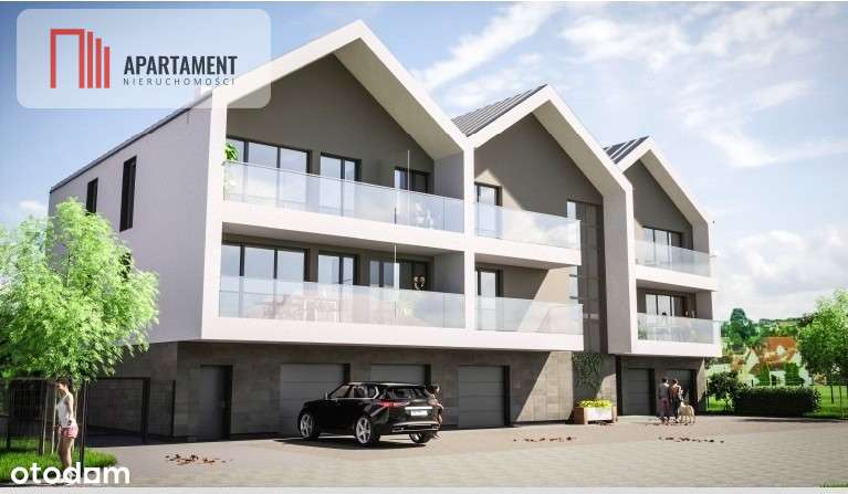 Ekskluzywne mieszkanie z ogródkiem w Niemczu - Pełny obrazek: 2/5