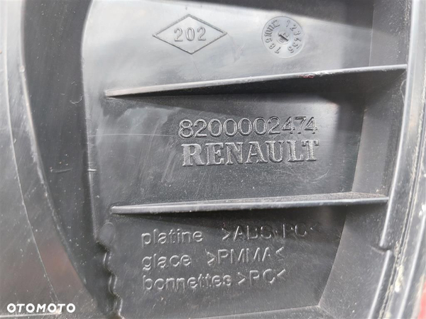 Lampa prawa tylna tył Renault Laguna II HB 2001-2005R 8200002474 VALEO - 5