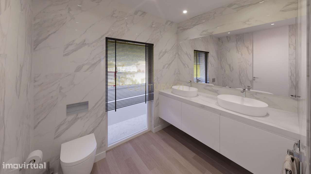 Luxuosa Casa em Cascais com Jardim e Piscina Comum-12