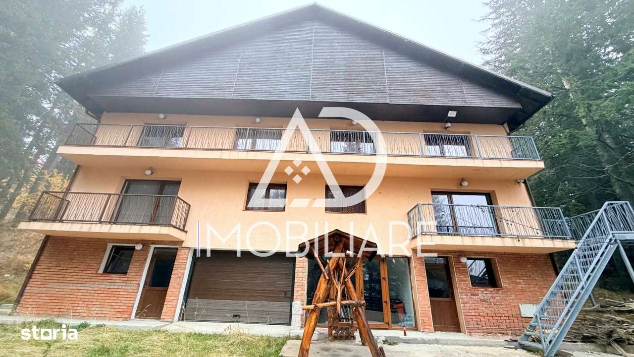 Vilă (tip duplex) D+P+1 în inima stațiunii montane Rânca - Imagine principală: 4/13