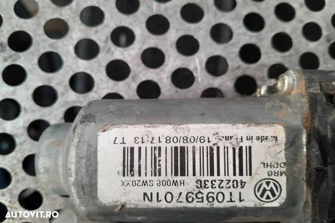 Motoras macara geam fata dreapta 1T0959701N Skoda Octavia 2  [din 200 - 1