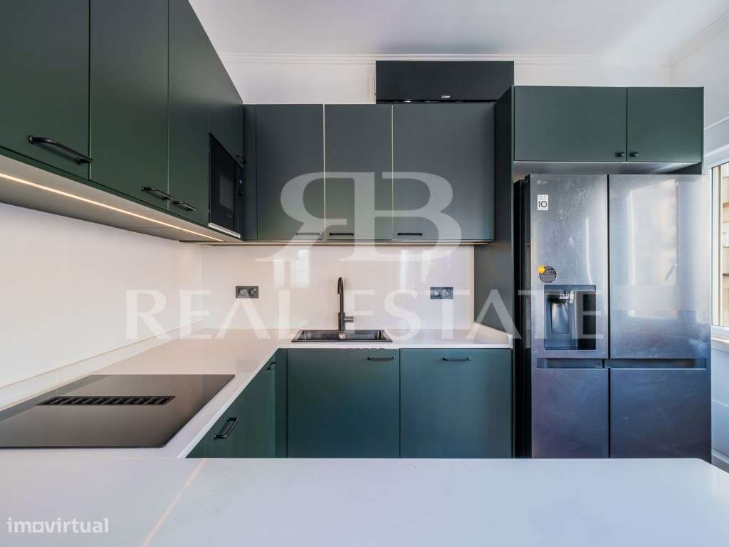 T3 com 1 suite - Renovado em CAMPO DE OURIQUE, ao lado do Jardim da... - Grande imagem: 4/22