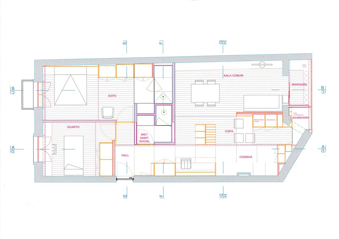 T2 com garagem - R. da Boavista (Cónega) - Grande imagem: 2/15