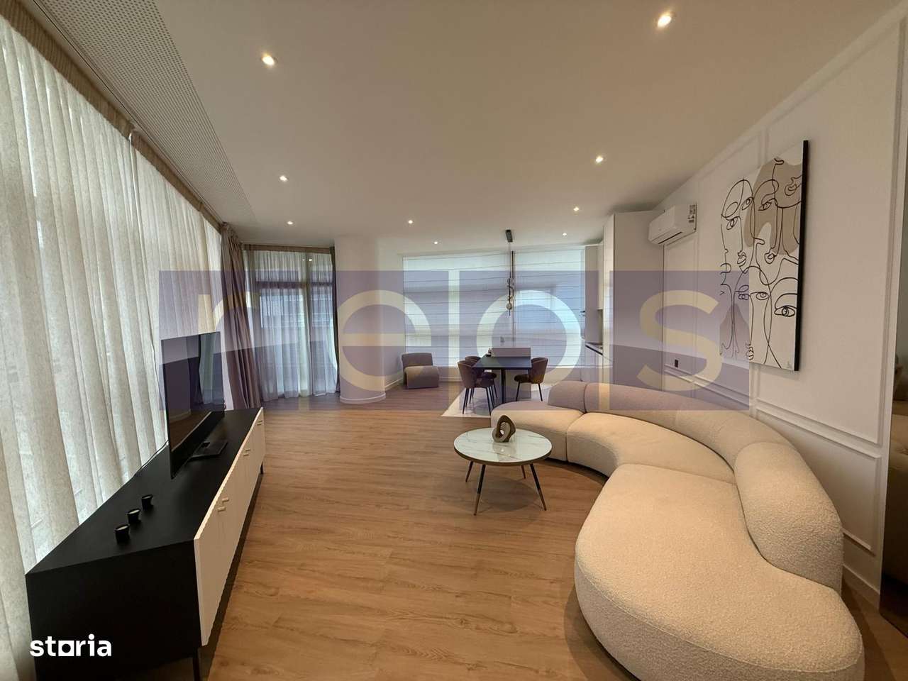 INCHIRIERE 4 CAMERE | ONE NORTH LOFT | MOBILAT SI UTILAT LUX | LOC PAR - Imagine principală: 4/20