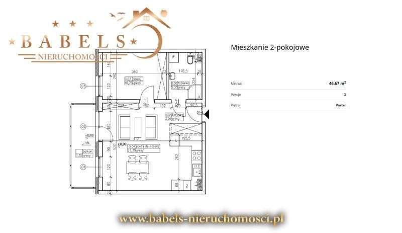 Nowe 2pokoje wykończone Winda Balkon niski czynsz!-15