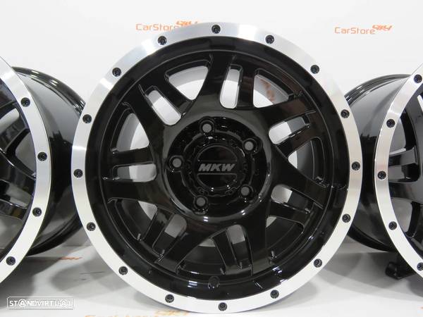 Jantes 4x4 Aluminio MKW 15 x 8 et 0 5x139.7 - 3