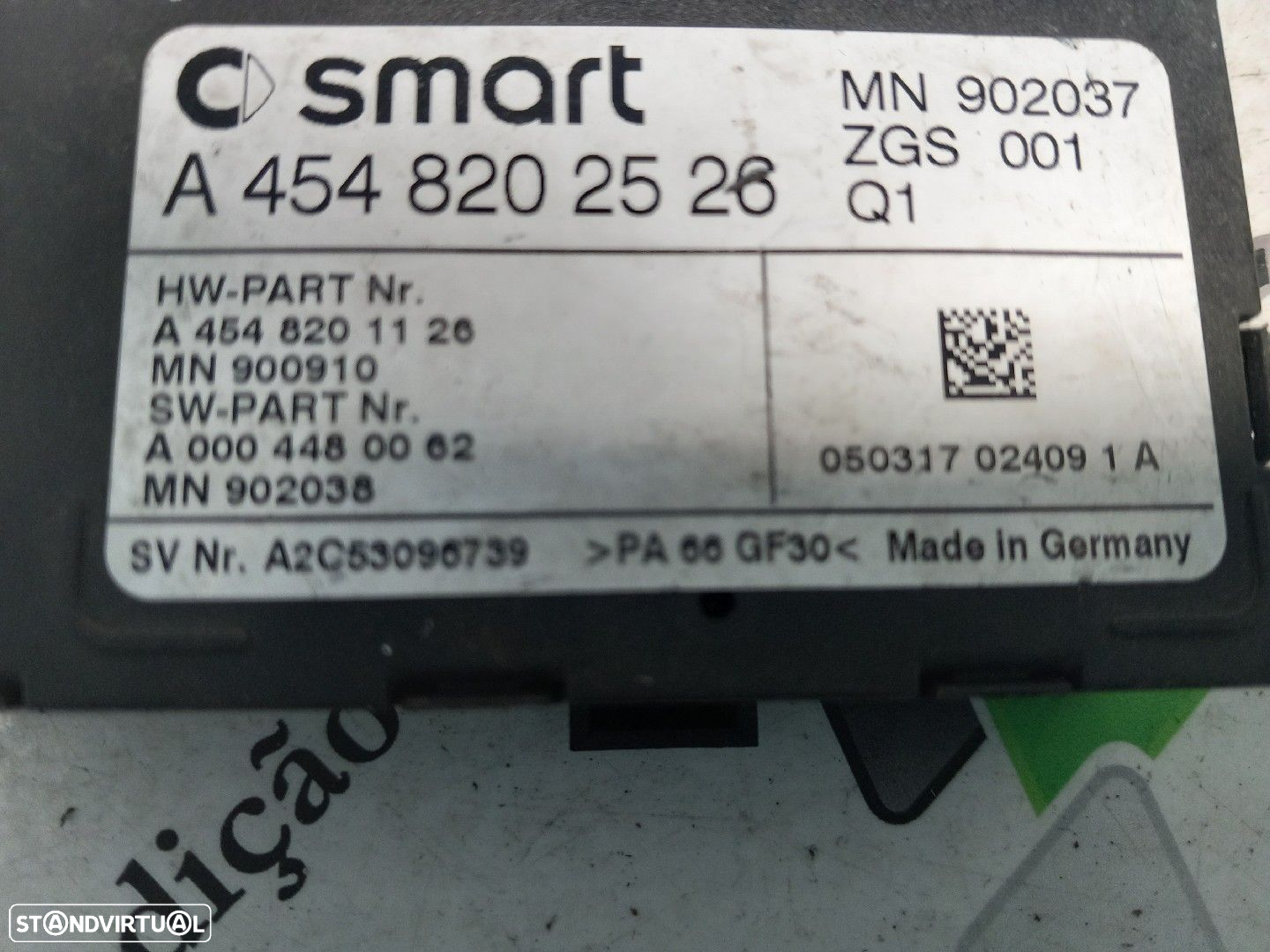 Módulo Eletrónico Smart Forfour (454) - 3