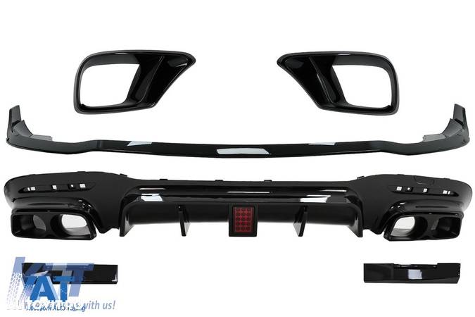 Pachet Exterior Aero compatibil cu Mercedes S-Class W222 Facelift S65 / S63 (07.2017-08.2020) Sedan - 1