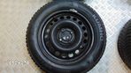 ZIMOWE OPONY FELGI 4X100 195/60 R15 KUMHO 6.5 MM OPEL KIA PICANTO - 5