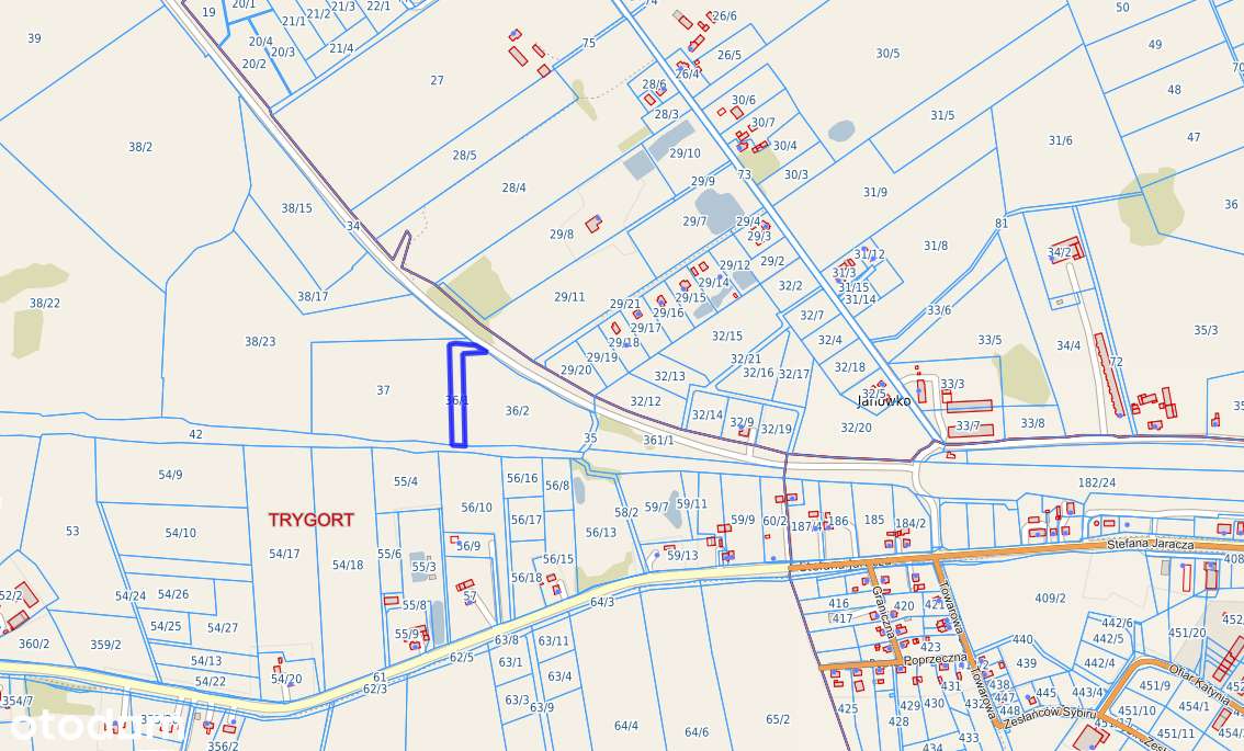 Działka 3000 m2 położona w urokliwiej miejscowości Trygort ! - Pełny obrazek: 4/4