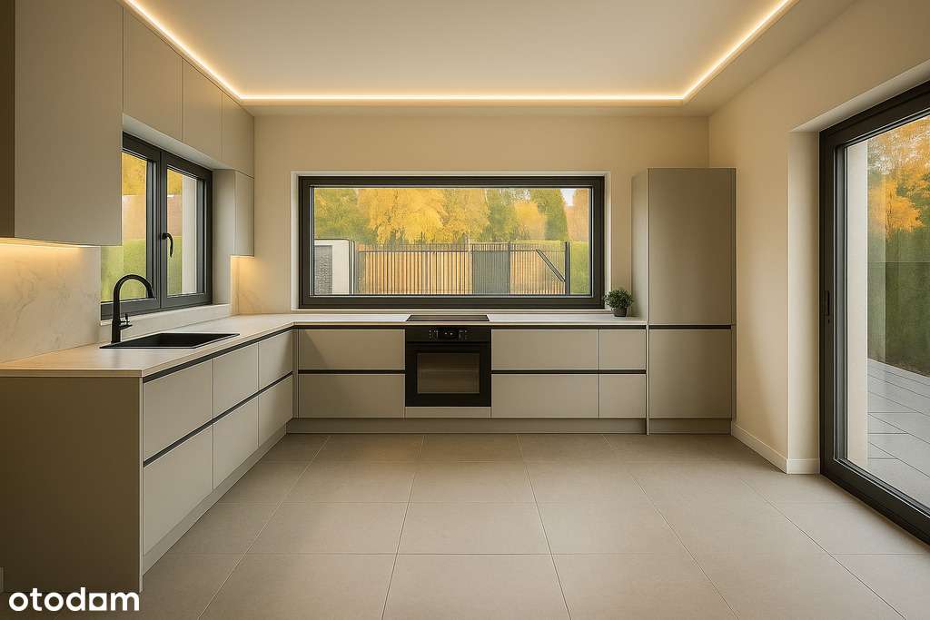 Nowoczesny dom z oranżerią i dużą działką – Łódź,-3