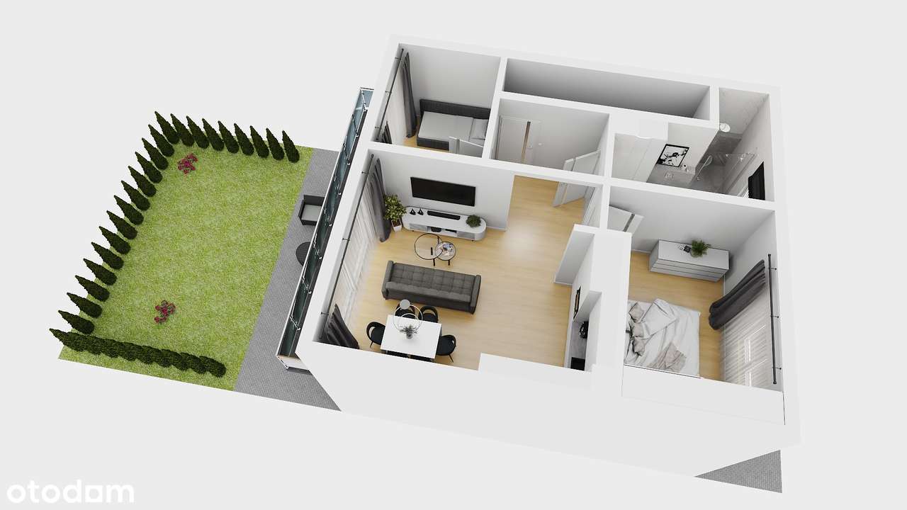 NOWE APARTAMENTY  Z TARASEM – BOROWA WIEŚ / MIKOŁÓW - Pełny obrazek: 5/19