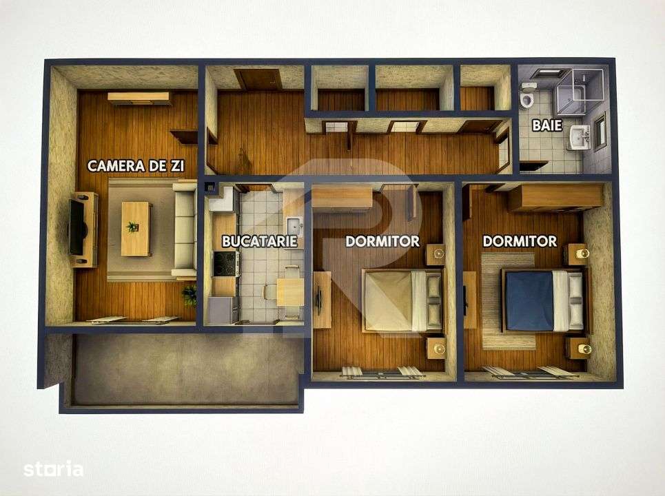 Apartament 3 Camere Decomandat Metrou Piata Sudului - Imagine principală: 2/10