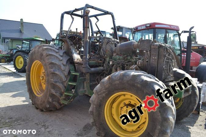 John Deere części 7800 7700 silnik skrzynia zwolnica wał głowica zwrotnica obudowa zwolnica kabina - 1