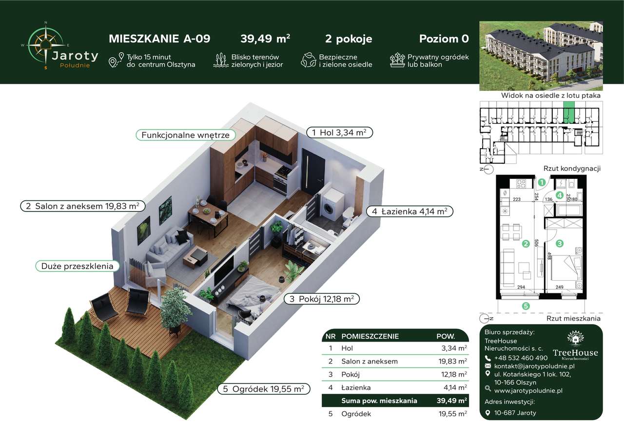 Jaroty Południe | mieszkanie 2-pok. | A-09 - Pełny obrazek: 2/9