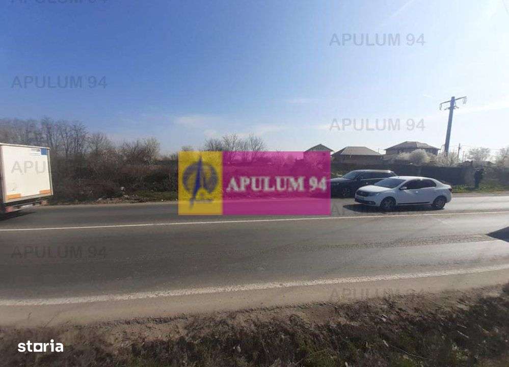 Teren cu vizibilitate extraordinara - 100ml la DNCB Centura Bucuresti - Imagine principală: 1/20