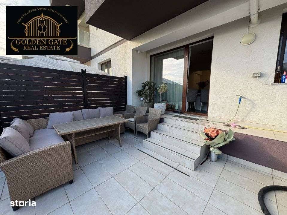 Baneasa - Sisesti | 3 Camere Modern | 2 Bai | Terasa | Curte |-7