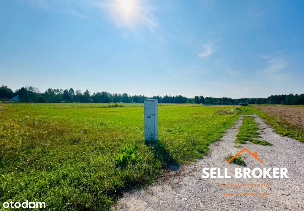 Działka budowlana 1 467 m2/ prąd na działce-1