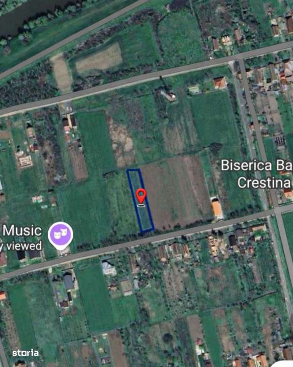 Comision 0%-Teren generos 1663 mp, Parta – toate utilitatile, asfalt-0