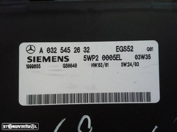 Modulo caixa de velocidade automatico Mercedes Classe E W 211 de 2003 - 2