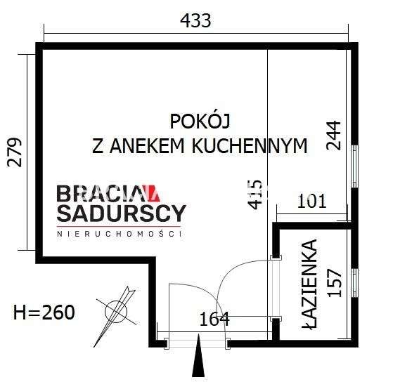 Tauron Arena, tramwaj, kawalerka do wejścia-17